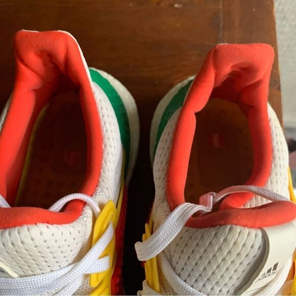 Adidas Ultraboost DNA X Lego Multi Color Running Shoe Sz 6.5 - Picture 8 of 9